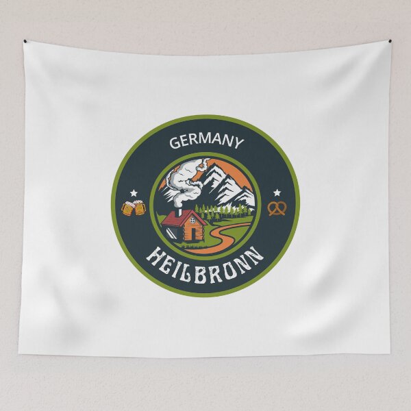 Item preview, Heilbronn Germany Green Emblem designed and sold by World Designs.