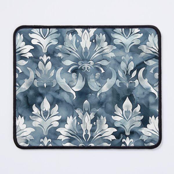 Item preview, MOONLIT MEADOW Watercolor Damask designed and sold by Frenchifique.