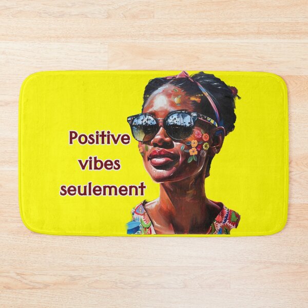 Aperçu de l'œuvre Vibes positives seulement créée et vendue par FabulDeco2022.