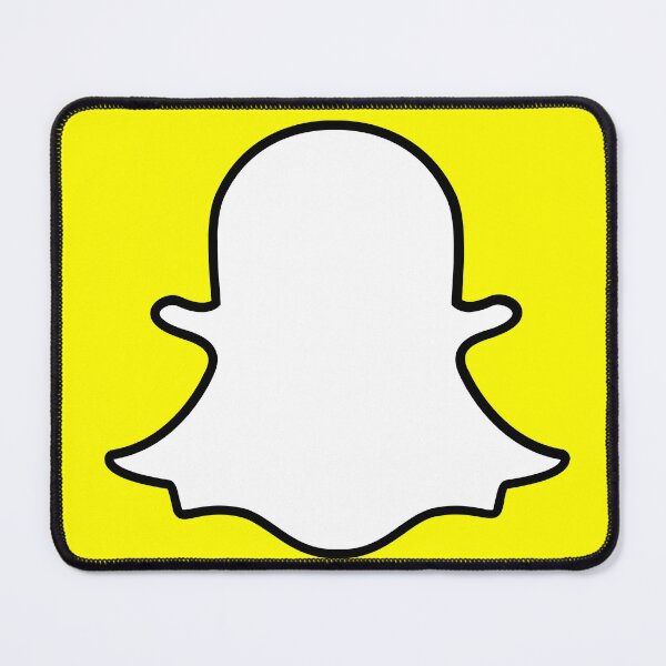 Item preview, snap Chat logo t shirt for social media designed and sold by vishkhatri.