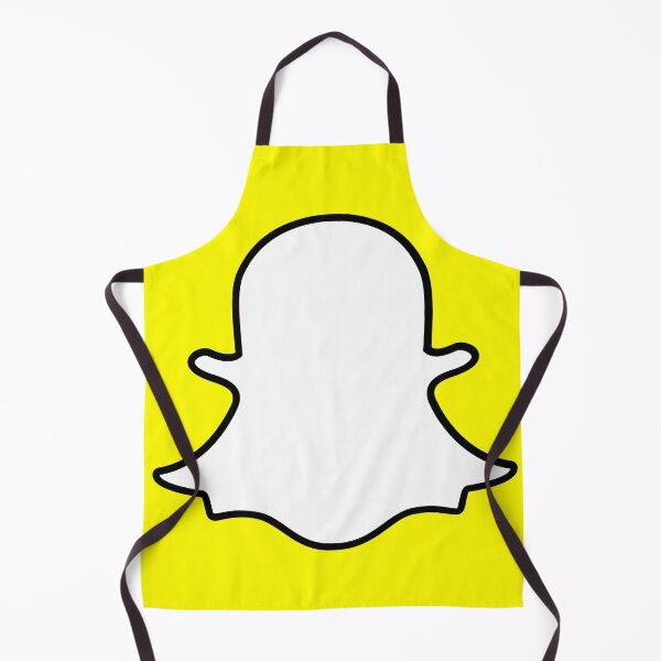 Item preview, snap Chat logo t shirt for social media designed and sold by vishkhatri.