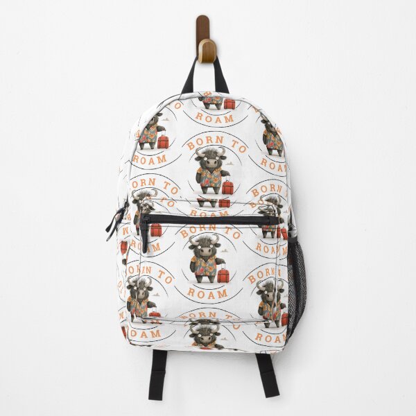 Item preview, Traveling Buffalo with Suitcase designed and sold by PMGDigital.