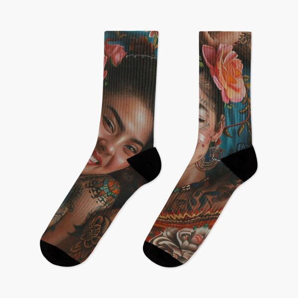 Item preview, portrait of twins selma and alejandra from mexico designed and sold by HighlyDeep.