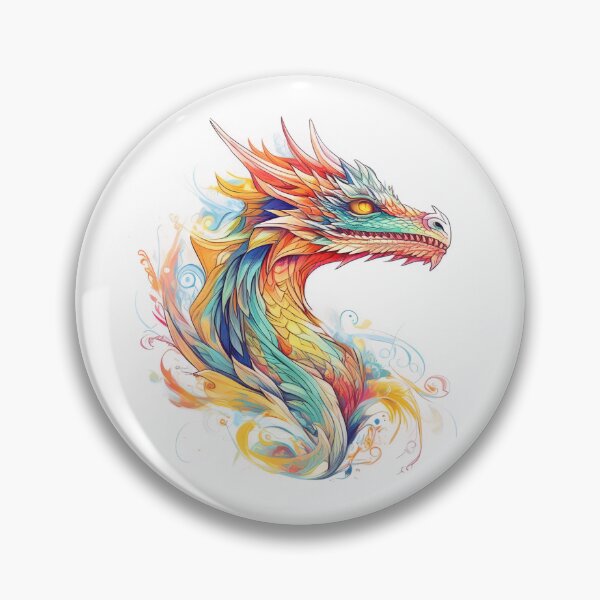 Item preview, Ethereal Dragon: Vibrant Fantasy Art designed and sold by shashtopia.