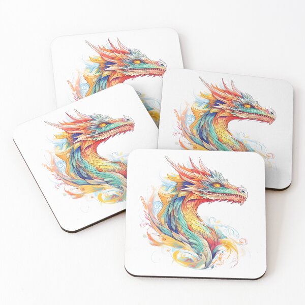 Item preview, Ethereal Dragon: Vibrant Fantasy Art designed and sold by shashtopia.