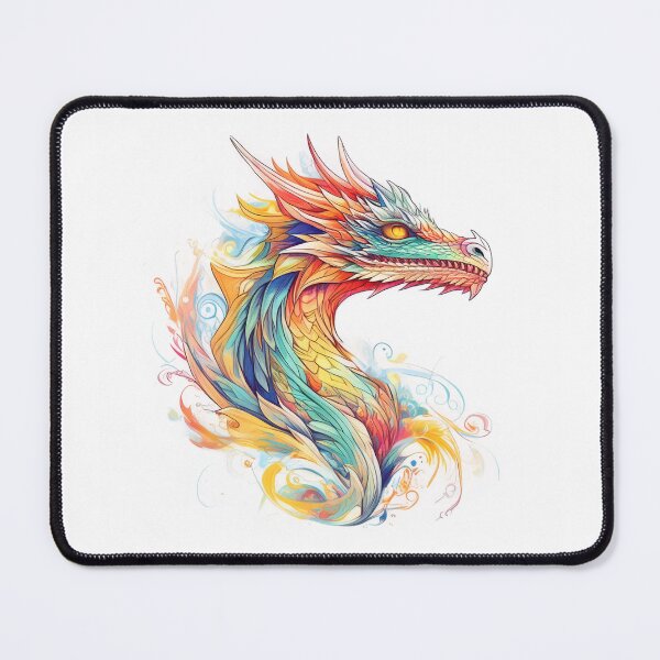 Item preview, Ethereal Dragon: Vibrant Fantasy Art designed and sold by shashtopia.