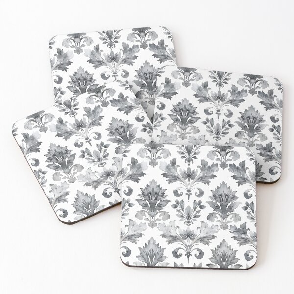 Item preview, ETHEREAL EDEN Watercolor Damask designed and sold by Frenchifique.