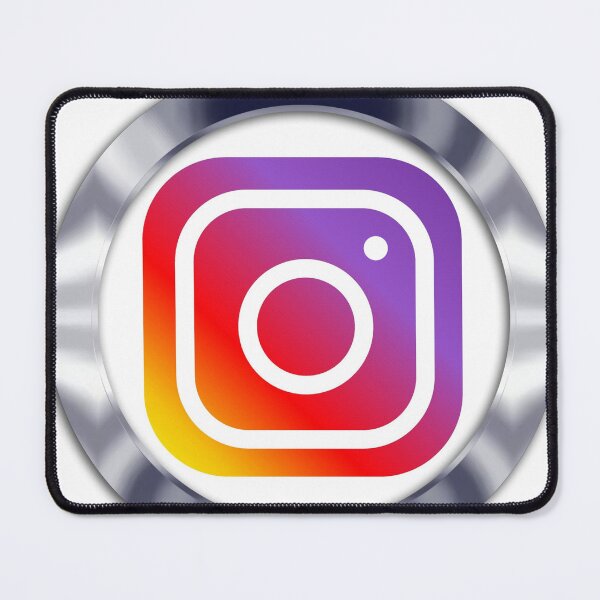 Item preview, instagram logo social media logo for t shirt designed and sold by vishkhatri.