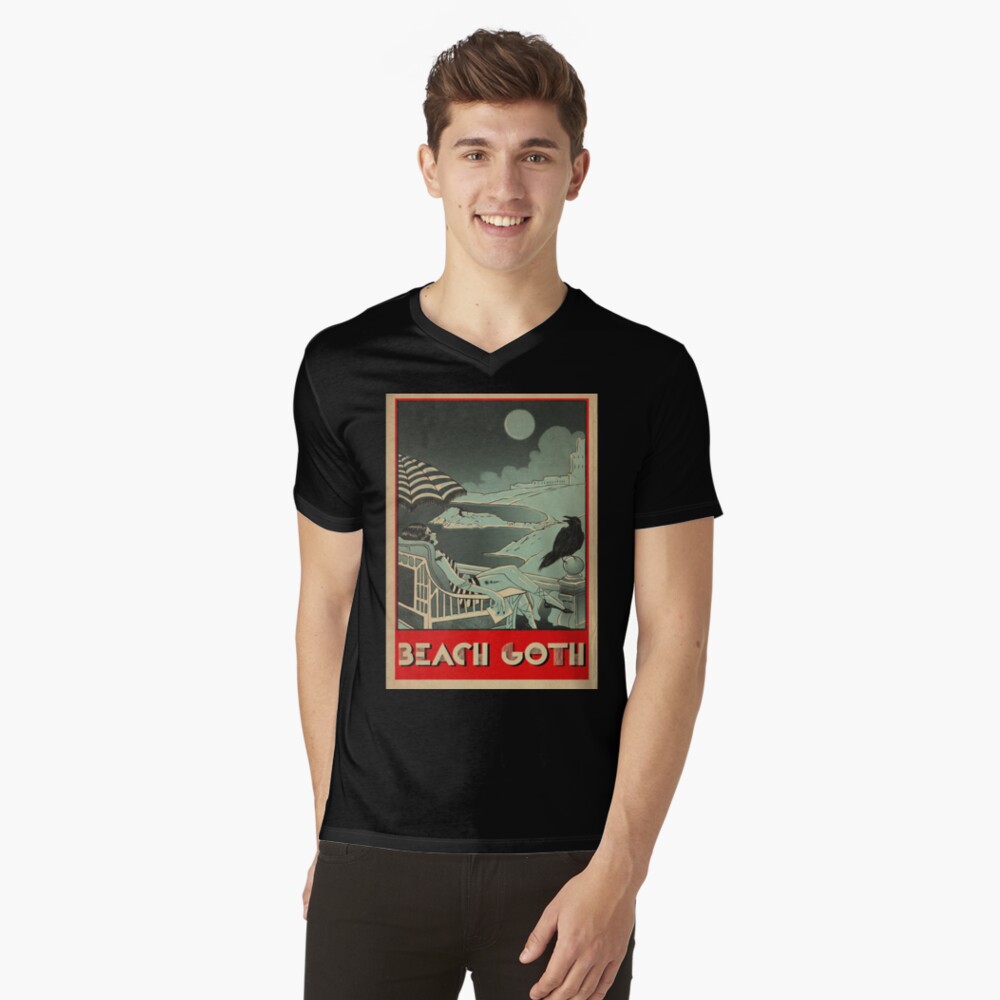 Item preview, V-Neck T-Shirt designed and sold by Caviglia.