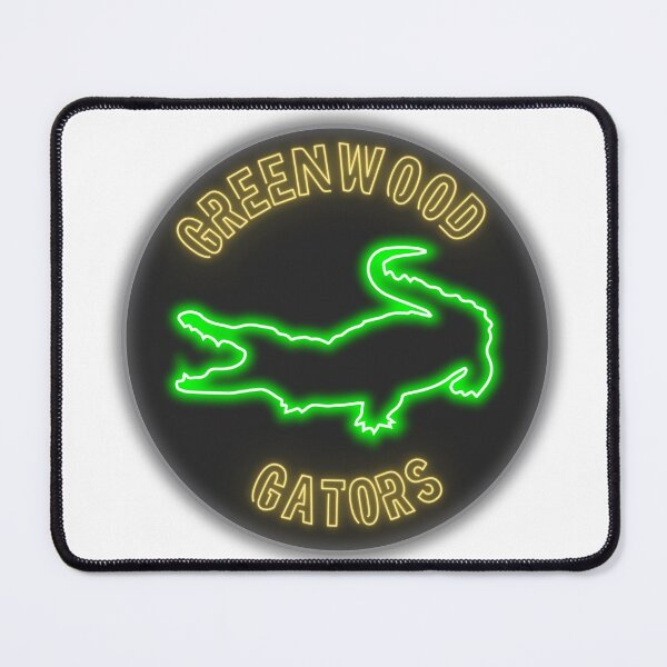 Item preview, Neon Greenwood Gator designed and sold by roseroycedesigns.