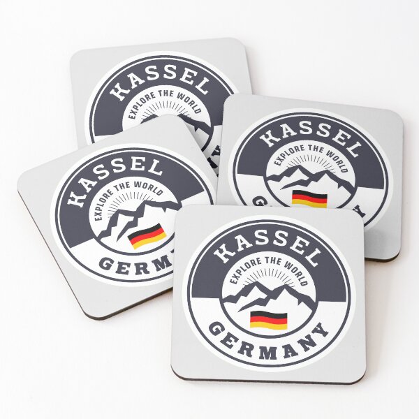 Item preview, Kassel Germany Black and White Crest designed and sold by World Designs.