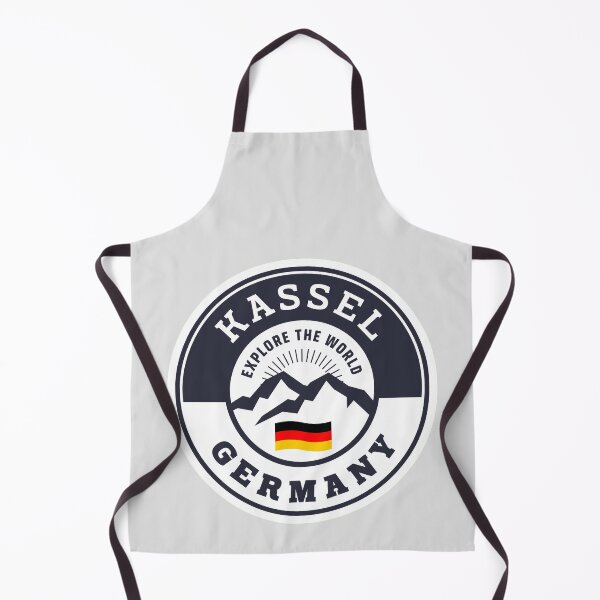 Item preview, Kassel Germany Black and White Crest designed and sold by World Designs.
