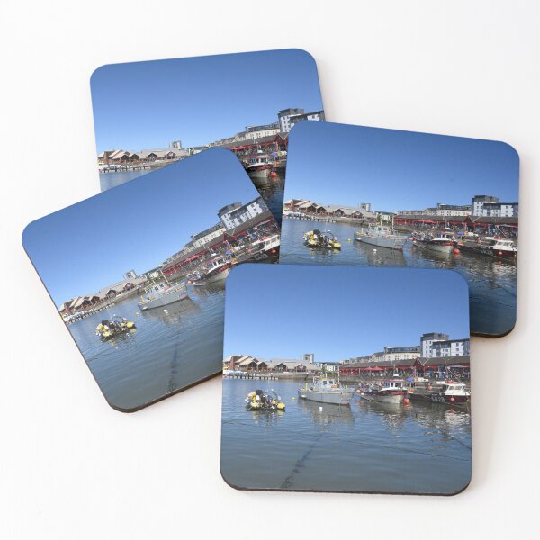 Item preview, Reflections in Newhaven Harbour designed and sold by Kasia Design.