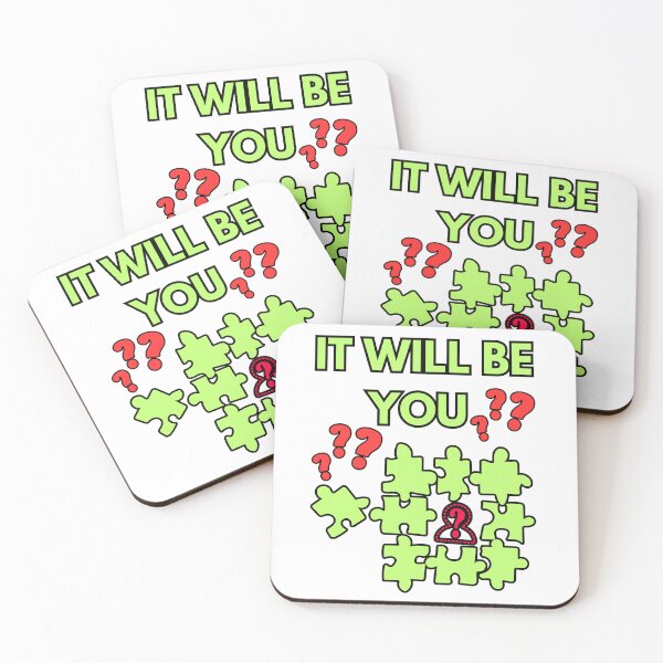 Item preview, YOU WILL BE THE MISSING PIECE IN MY PUZZLE designed and sold by stickersrafisa.