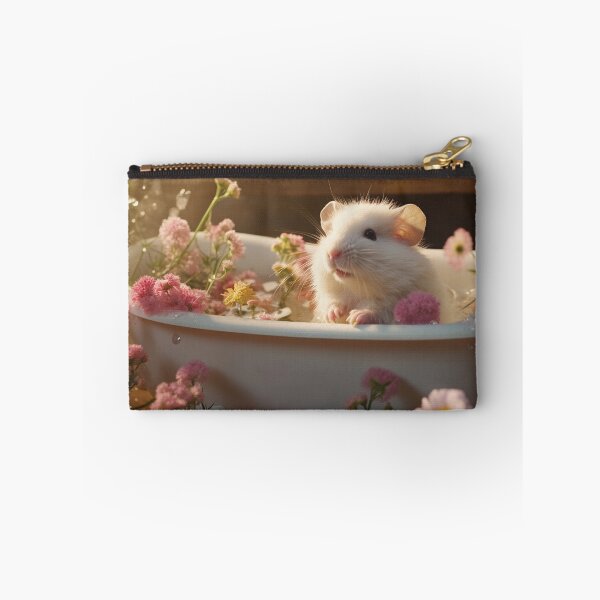 Item preview, Cute hamster having a bath designed and sold by cutepid.