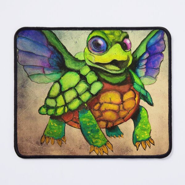 Item preview, Vintage Turtle with Wings designed and sold by KissingCrows.