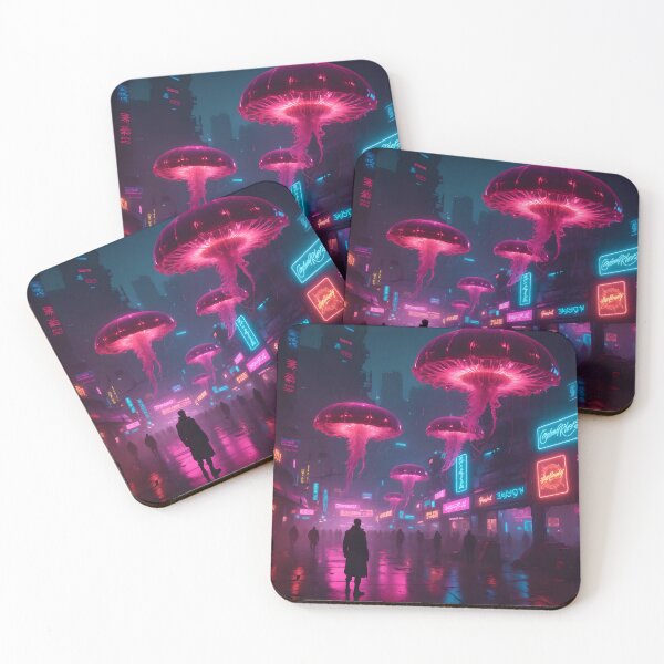 Item preview, Neon Jellyfish Lanterns designed and sold by N2ARTLLC.
