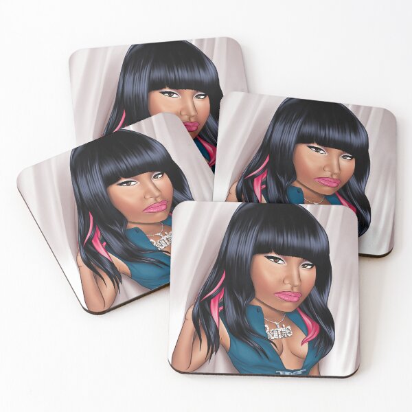 Aperçu de l'œuvre Caricature de dessin animé de Nicki Minaj - CelebToonz créée et vendue par basedhuman.