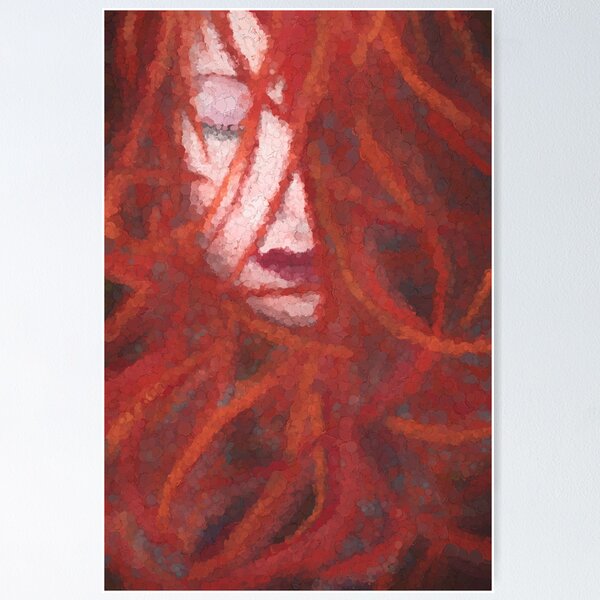 Red by Brian Vegas Poster