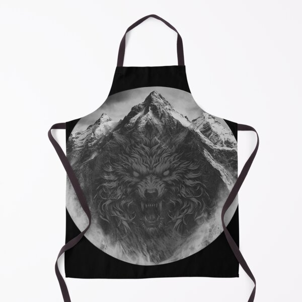 Item preview, Shadow of the Wolf on the mountains designed and sold by JAGA-ALIME.