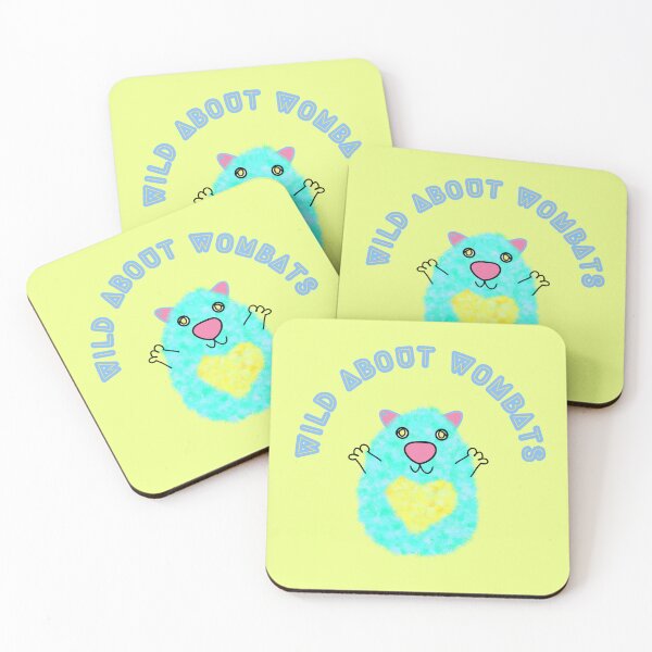Item preview, Wild about Wombats designed and sold by chowlet.