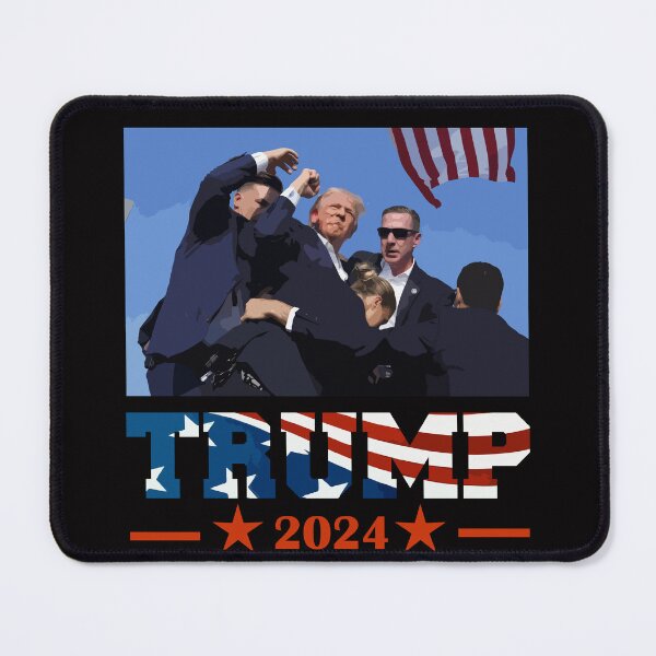 Artikelvorschau, Donald Trump 2024 überlebte Schüsse bei Wahlkundgebung entworfen und verkauft von AxelBrook.