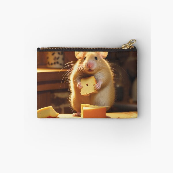 Item preview, Cute hamster stealing cheese designed and sold by cutepid.