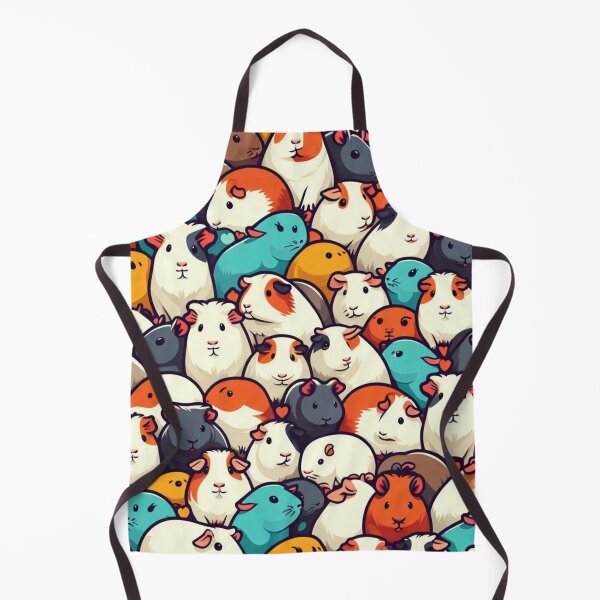 Item preview, Curious Guinea Pig Silhouette designed and sold by Furbulous Faces.