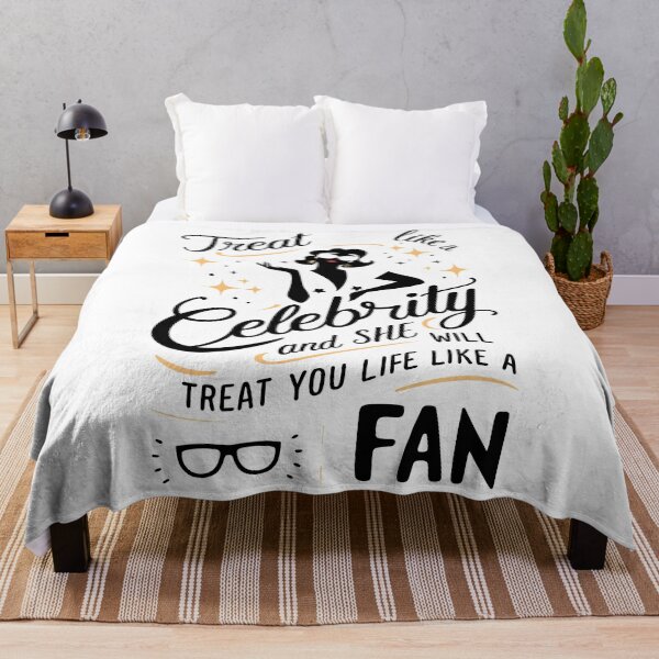 Item preview, Treat her like a celebrity and she will treat you like a fan designed and sold by DrawHandArt.