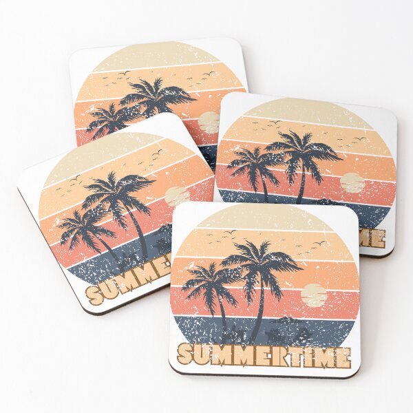 Item preview, Summertime retro distressed designed and sold by VandJStore.