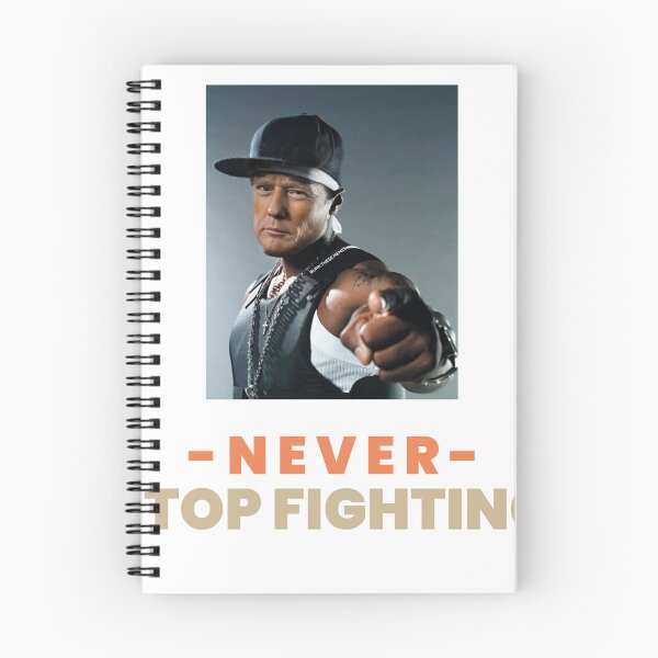 Item preview, TRUMP NEVER STOP FIGHTING T SHIRT designed and sold by SATYREGLOBAL.