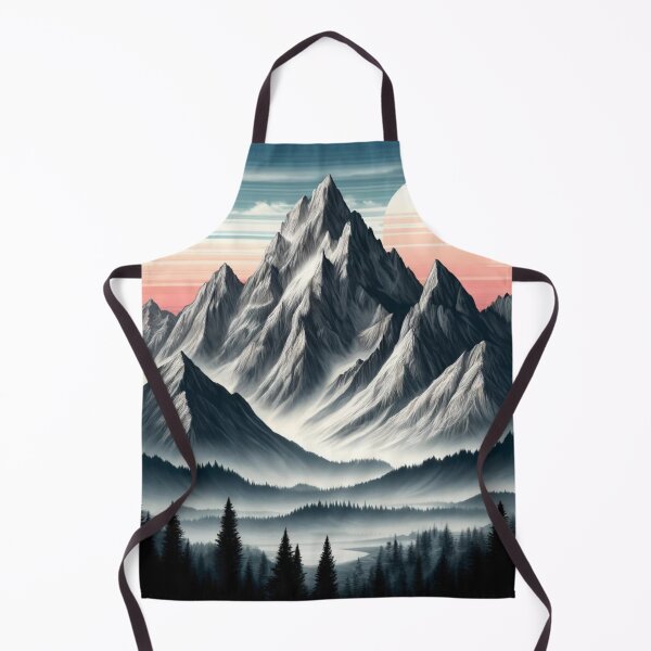Item preview, mountainous landscape designed and sold by FusiTink.