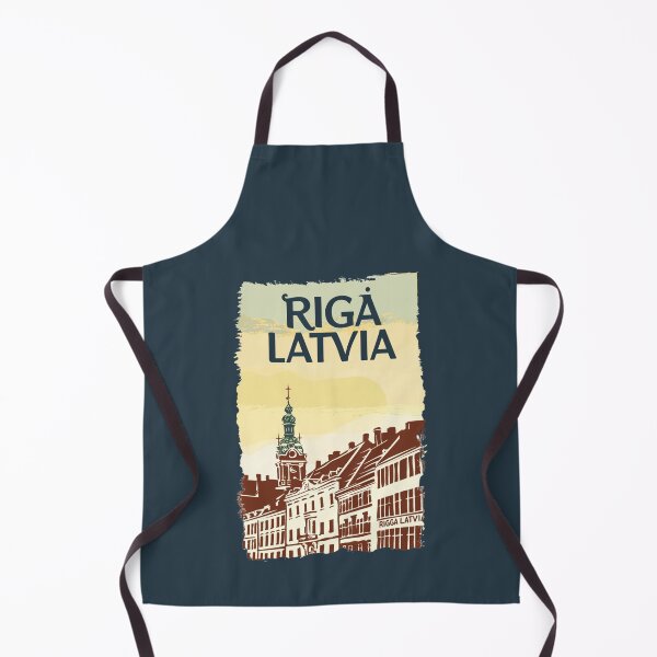 Item preview, A Vintage Travel Art of Riga - Latvia designed and sold by GoodOldVintage.