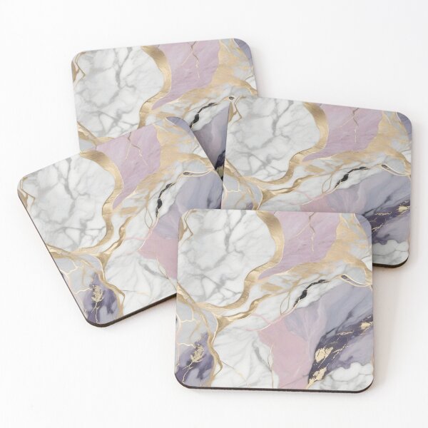 Item preview, Ethereal Elegance: Marble Dreams with Golden Accents designed and sold by FreedomToDesign.