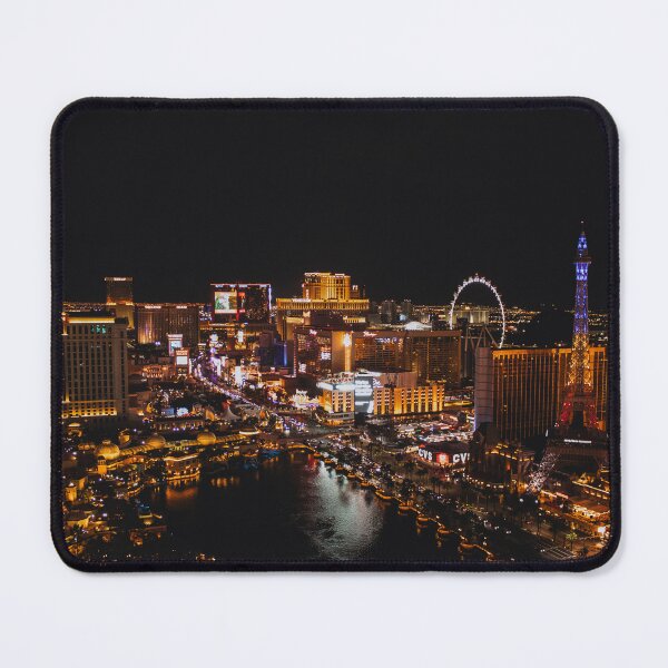 Item preview, Glittering night in Las Vegas designed and sold by rhosbahu.