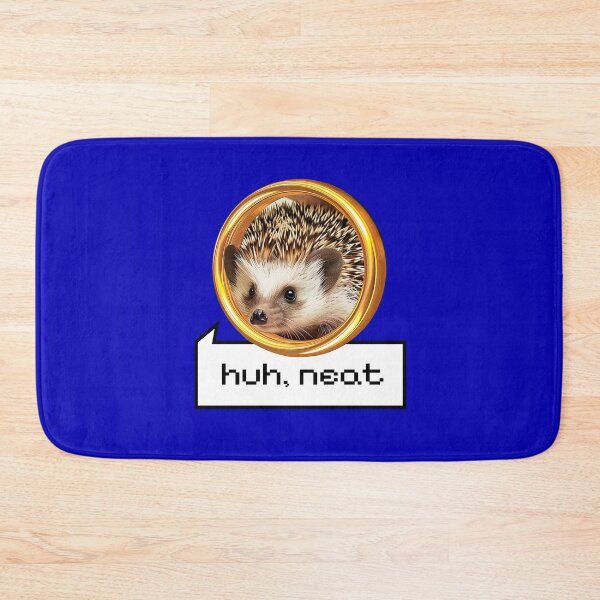 Item preview, Huh, neat | Hedgehog on a golden ring T-Shirt | Funny joke cute parody designed and sold by aisimard.