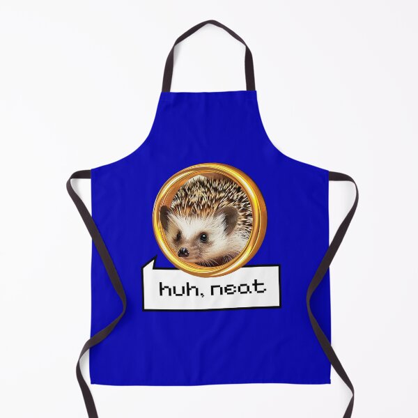 Item preview, Huh, neat | Hedgehog on a golden ring T-Shirt | Funny joke cute parody designed and sold by aisimard.