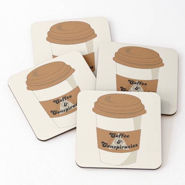 Item preview, Coffee & Conspiracies designed and sold by Caitlin Kohrs.