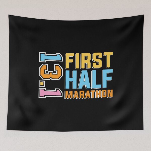 Item preview, Half Marathon First Half Marathon 13.1 Triathlon designed and sold by tshirtconcepts.