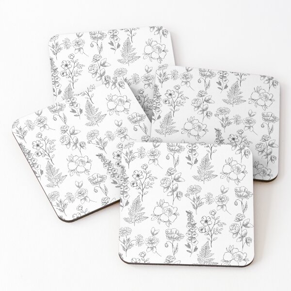 Item preview, Botany flora plants vintage flowers designed and sold by Franky-wild-art.