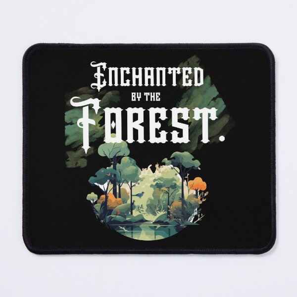 Item preview, Enchanted by the forest, Nature Lover designed and sold by MerchMagia.