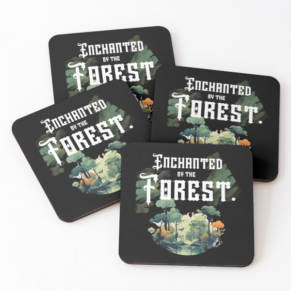 Item preview, Enchanted by the forest, Nature Lover  designed and sold by MerchMagia.