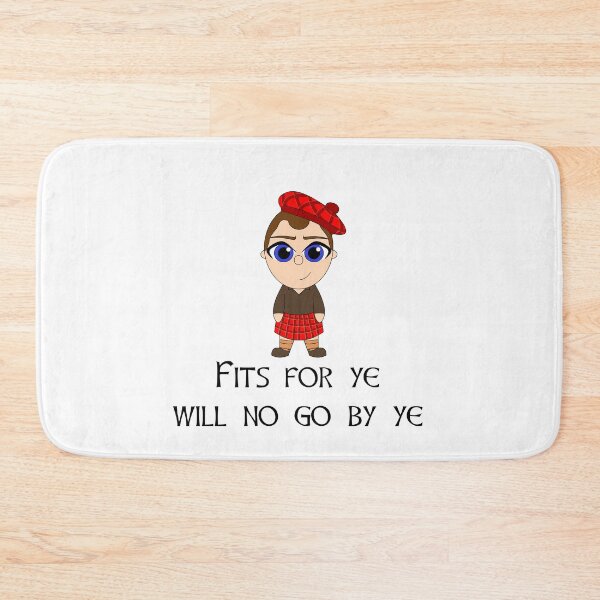 Item preview, Scottish saying with kilted character designed and sold by KyttsyKrafts.