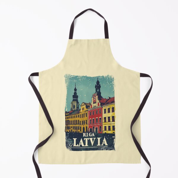 Item preview, A Vintage Travel Art of Riga - Latvia designed and sold by GoodOldVintage.