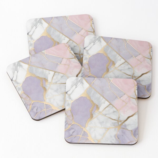 Item preview, Golden Dreams: Luxurious Marble in Pastel Hues designed and sold by FreedomToDesign.
