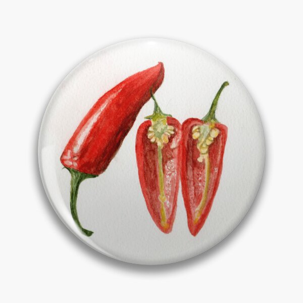 Item preview, Red Chilli Peppers designed and sold by Alison Crowe.
