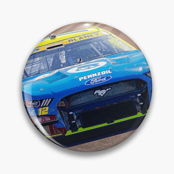 Item preview, Ryan Blaney racing his Nascar Cup Car at the Phoenix speedway watercolor designed and sold by Rodissimus1984.