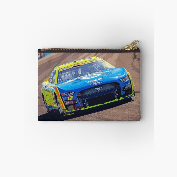 Item preview, Ryan Blaney racing his Nascar Cup Car at the Phoenix speedway watercolor designed and sold by Rodissimus1984.