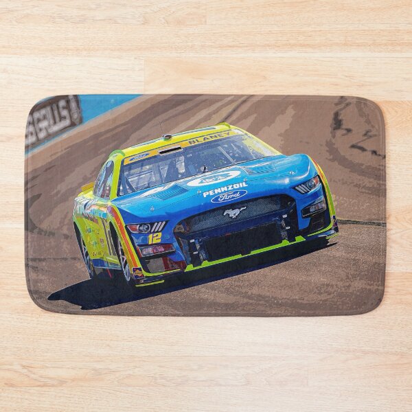 Item preview, Ryan Blaney racing his Nascar Cup Car at the Phoenix speedway watercolor designed and sold by Rodissimus1984.
