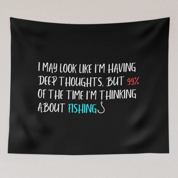 Item preview, Fishing Quote designed and sold by Ink-Fusions.